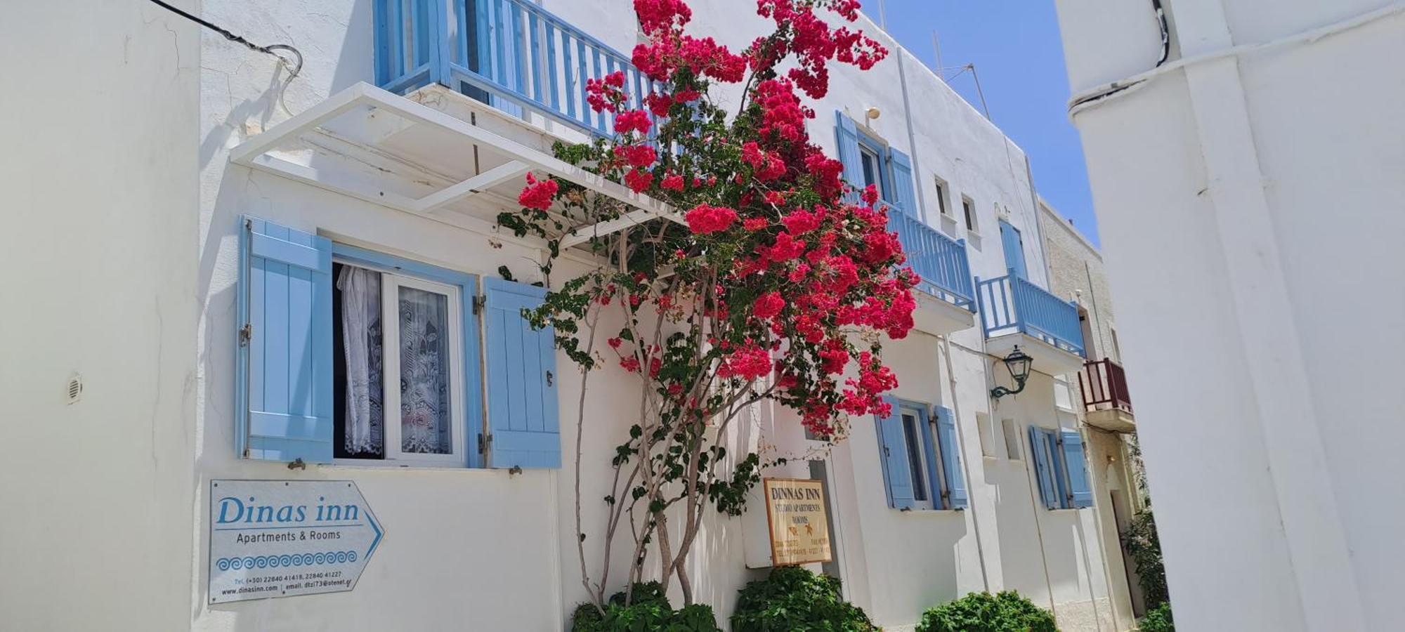 Dinas Inn Piso Livadi Bagian luar foto